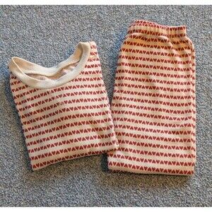 Valentines Day 3T Boy Girl Modern Moments Two Piece Long Sleeve Heart Pajamas